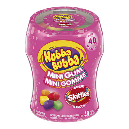 Hubba Bubba Sugar-Free Skittles Mini Gum, 6 × 40 pieces — gallery image 3