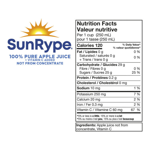 SunRype 100% Pure Apple Juice, 12 × 1 L — image 3