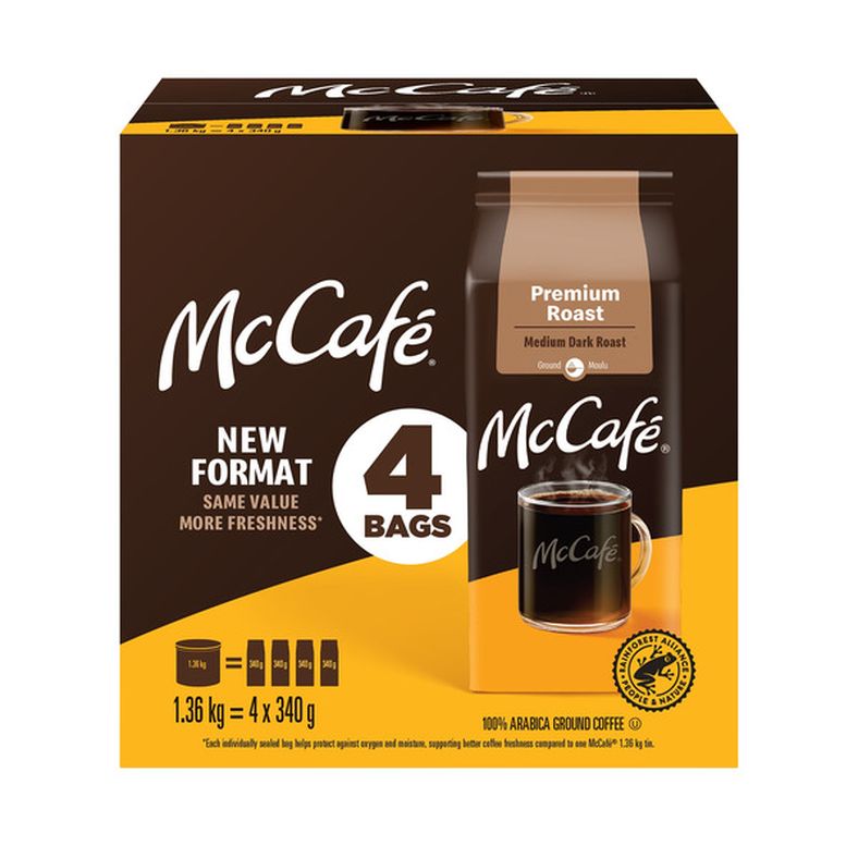 McCafé Premium Roast Coffee, 4 × 340 g — image 1