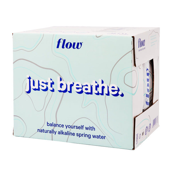 Flow Naturally Alkaline Original Spring Water, 12 x 1 L — image 2