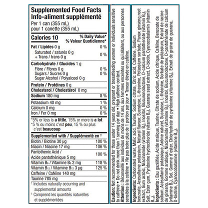 Alani Nu Energy Drink Blue Slush, 355 ml 12-pack — image 2