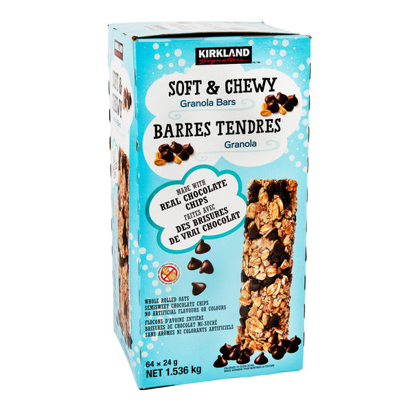 Kirkland Signature Soft & Chewy Granola Bars, 64 × 24 g — gallery image 2