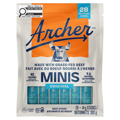 Archer - Grass Fed Beef Sticks, 28 × 14 g — product image