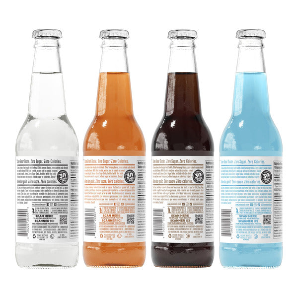 Jones Soda Zero Variety, 24 x 355 mL — image 2