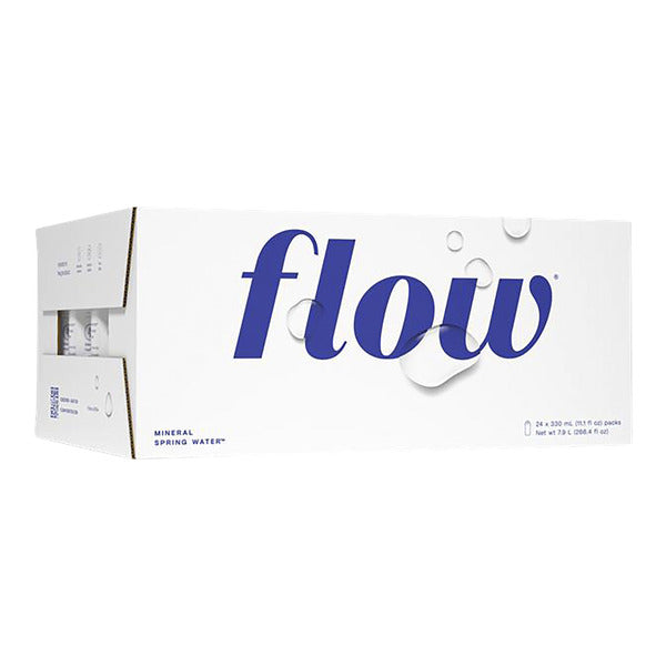 Flow Mineral Spring Water, 250 mL 24-pack — image 1
