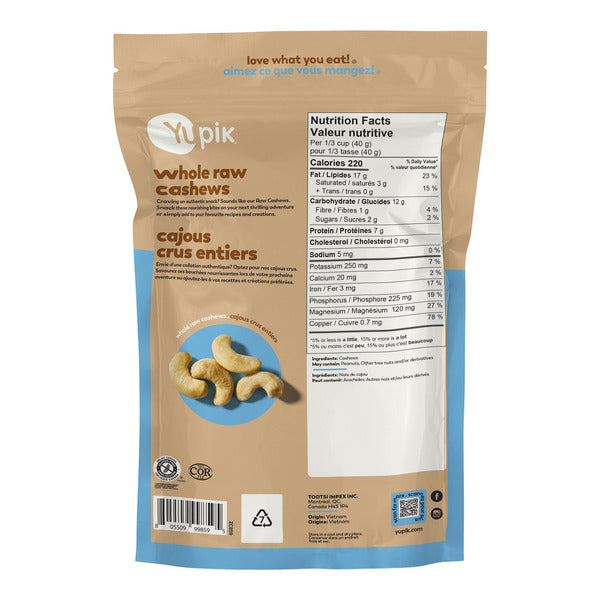 Yupik Raw Cashews, 1 kg — gallery image 4