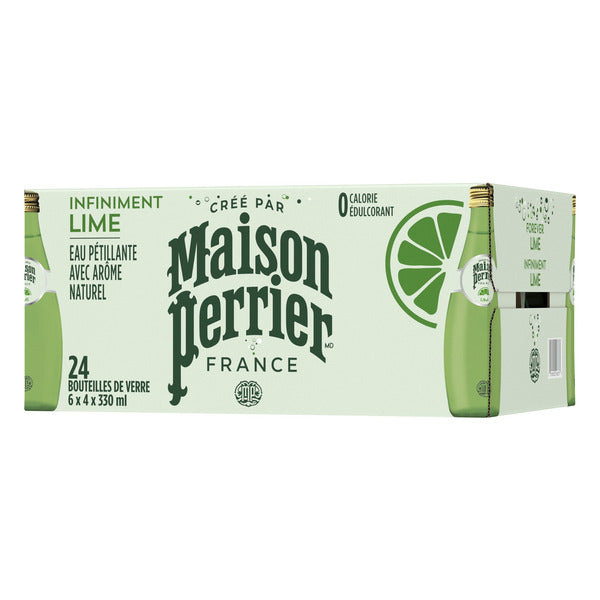 Maison Perrier Glass Lime Sparkling Water, 24 x 330 mL — image 2