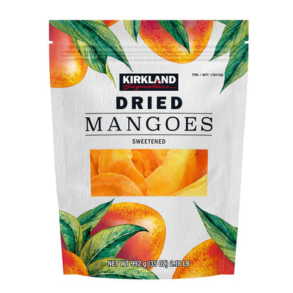 Kirkland Signature Sweetened Dried Mango, 992 g — product image