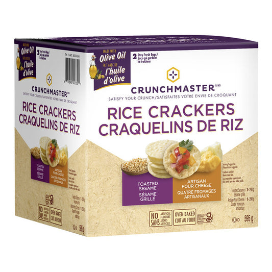 Crunchmaster Rice Crackers, 595 g — product image