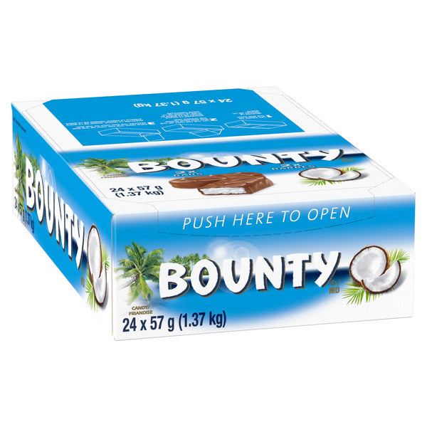 Bounty Candy Bars, 24 × 57 g — product image