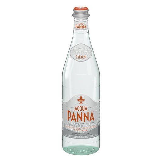 Acqua Panna Natural Spring Water, 12 × 750 mL — image 1
