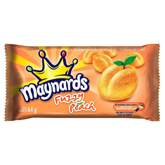 Maynards Fuzzy Peach Candy, 18 × 64 g — product image
