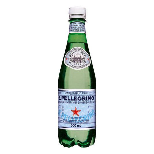SANPELLEGRINO Carbonated Mineral Water, 24 × 500 mL — image 1