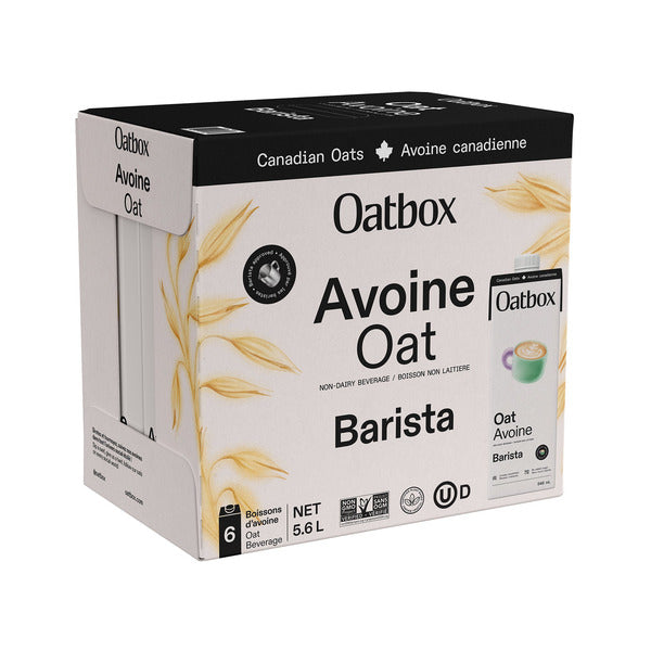 Oatbox Barista Oat Beverage 6 x 946 mL — image 1