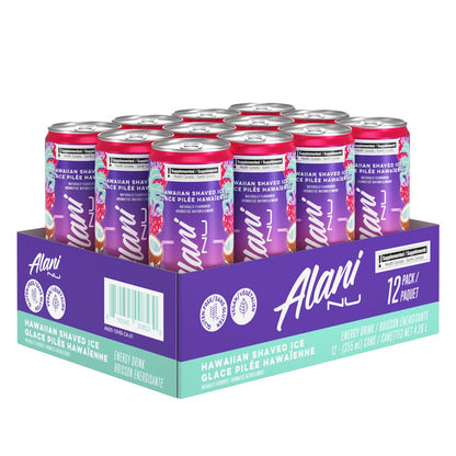 Alani Nu Energy Drink Hawaiian Shaved Ice, 12 cans × 355 ml — image 1