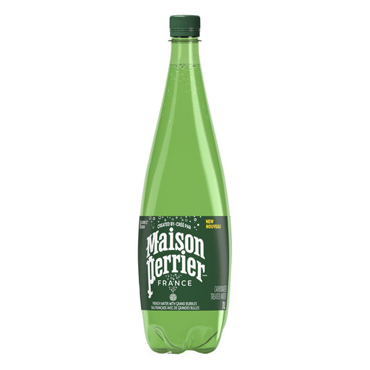 Maison Perrier Carbonated Natural Spring Water, 1 L 12-pack — image 1