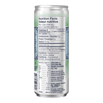 SANPELLEGRINO Sparkling Carbonated Natural Mineral Water 330 mL, 24-pack — image 3