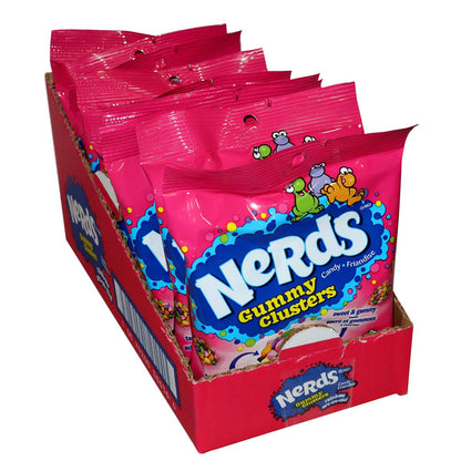 Nerds Gummy Clusters, Rainbow, Candy, 10 × 142 g — product image
