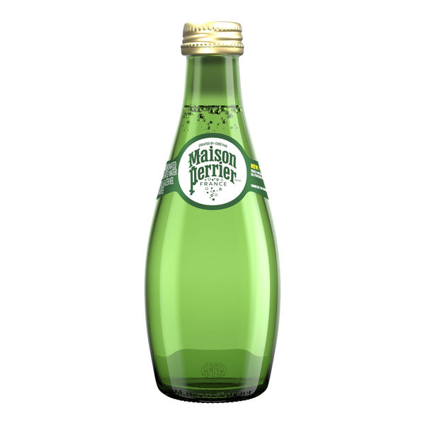 Maison Perrier Carbonated Natural Spring Water Glass Bottle, 24 × 300 mL — image 1