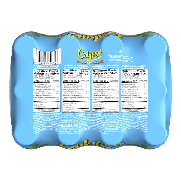 Calypso Lemonade Variety Pack, 473 mL, 12-pack — image 2