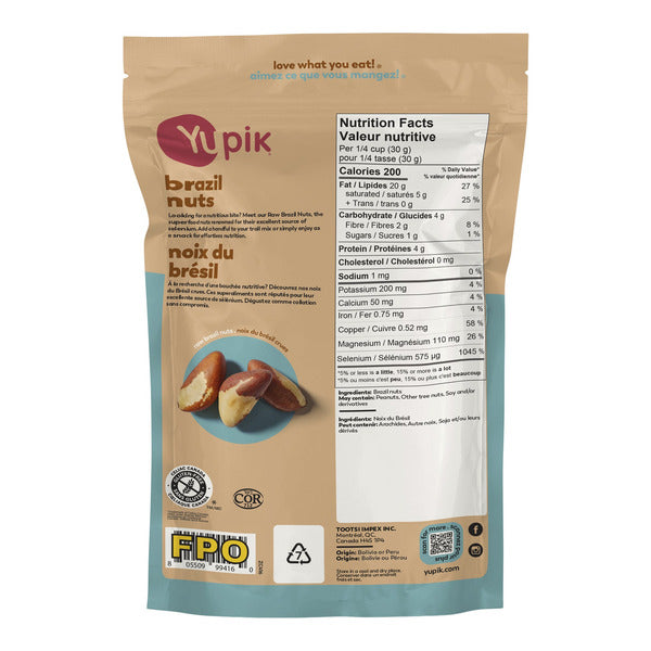 Yupik Raw Brazil Nuts, 680 g — gallery image 2