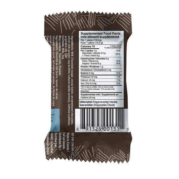 Awake Milk Chocolate Single Bites, 50 × 13.5 g — gallery image 3