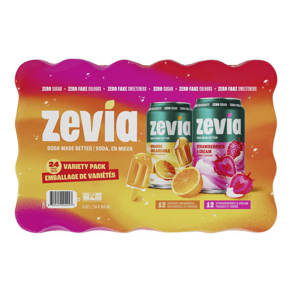 Zevia Variety Pack, 24 × 355 mL — image 2