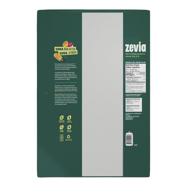 Zevia Variety Pack, 24 × 355 mL — image 4