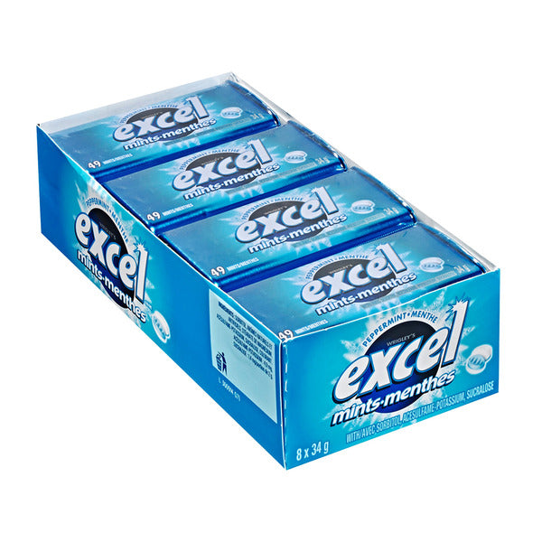 Excel Peppermint Mints, 8 × 34 g — gallery image 2
