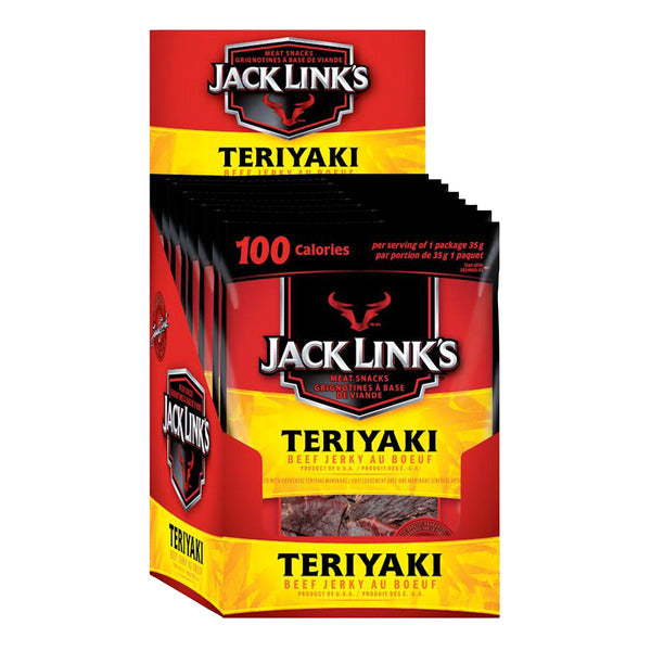 Jack Link's Teriyaki Beef Jerky, 12 × 35 g — gallery image 2