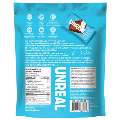 Unreal Dark Chocolate Coconut Mini Bars, 435 g — gallery image 2