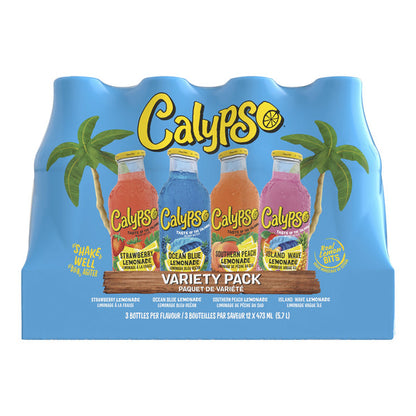 Calypso Lemonade Variety Pack, 473 mL, 12-pack — image 1