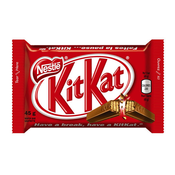 Kit Kat, 4-finger Bars, 48 × 45 g (1.58 oz) — product image