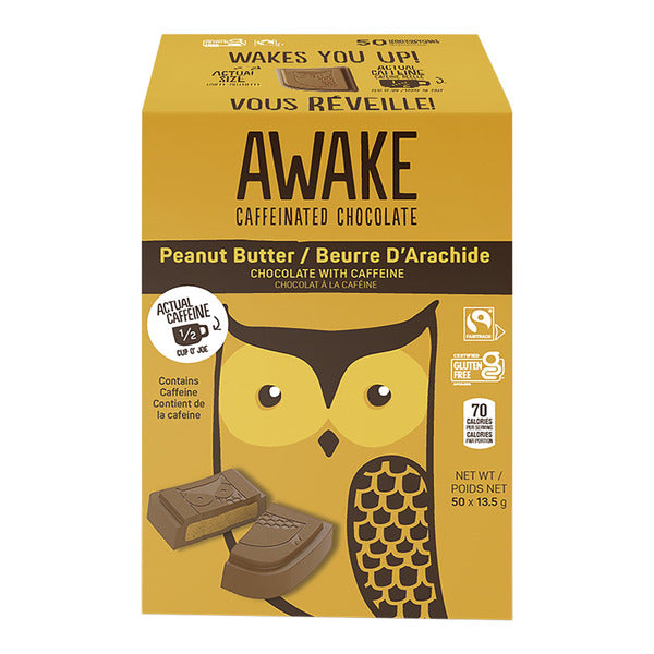 Awake Peanut Butter Chocolate Bites, 50 × 13.5 g — product image