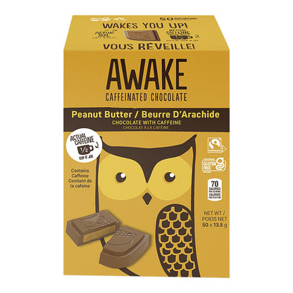Awake Peanut Butter Chocolate Bites, 50 × 13.5 g — product image