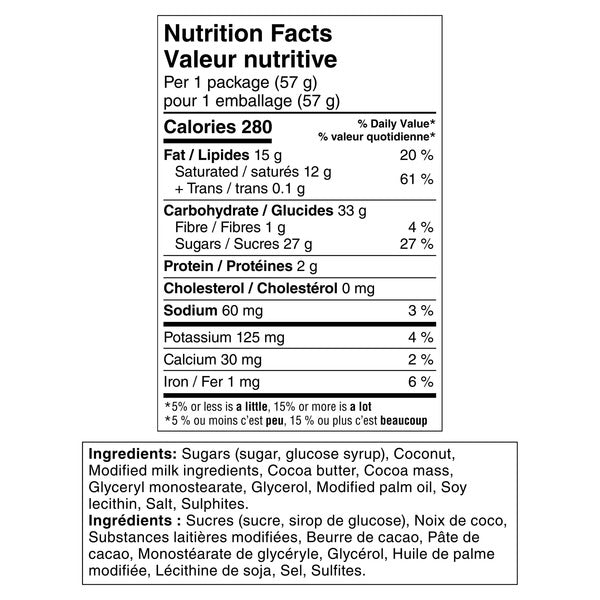 Bounty Candy Bars, 24 × 57 g — gallery image 2