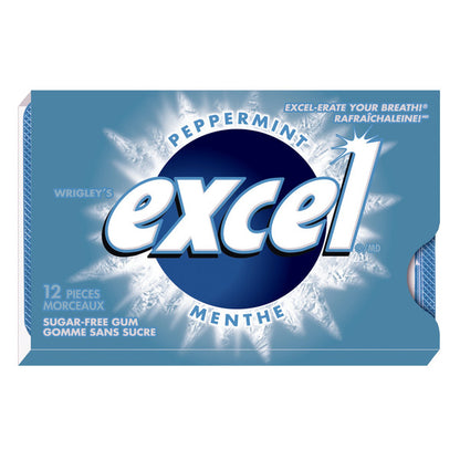 Excel Sugar-free Peppermint Gum, 12 × 12 pieces — product image