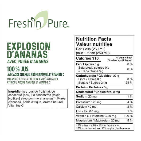 Fresh’n Pure Pineapple Burst Juice 6 × 1 L — image 6