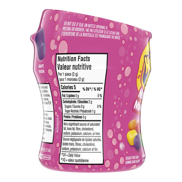 Hubba Bubba Sugar-Free Skittles Mini Gum, 6 × 40 pieces — gallery image 2