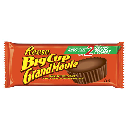 Reese Big Cup Peanut Butter Cups Candy, 16×79 g — product image