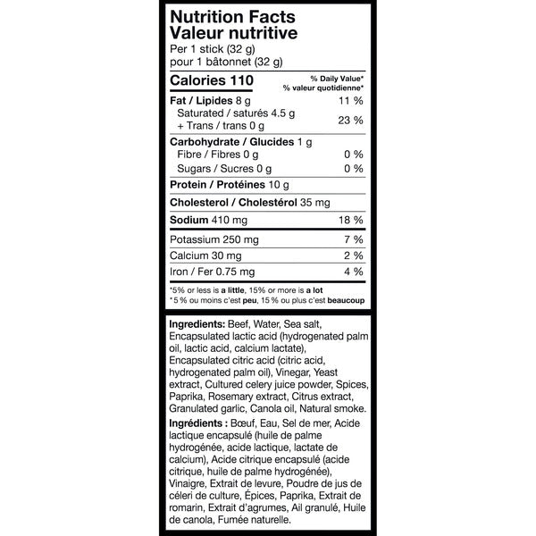 Kirkland Signature Grass Fed Beef Sticks, 12 × 32 g — gallery image 2