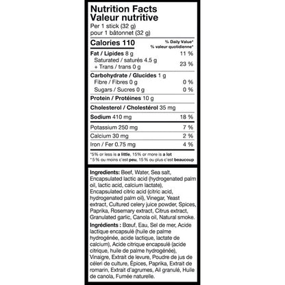 Kirkland Signature Grass Fed Beef Sticks, 12 × 32 g — gallery image 2