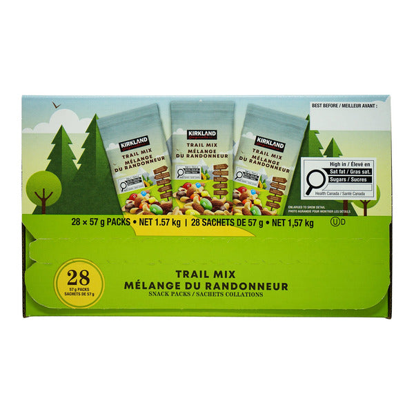 Kirkland Signature Trail Mix Snack Packs, 28 × 57 g — gallery image 4