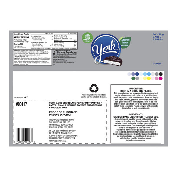 York Peppermint Patties, 36×39 g — gallery image 3