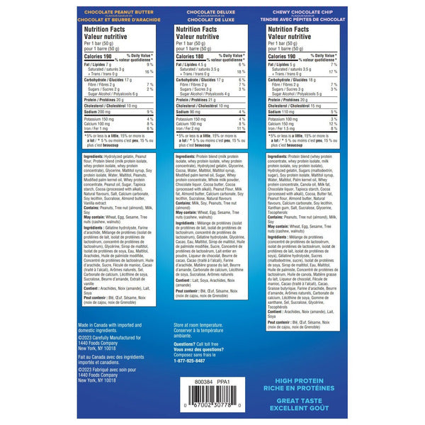 Pure Protein, Protein Bars Variety Pack, 18 × 50 g — gallery image 2