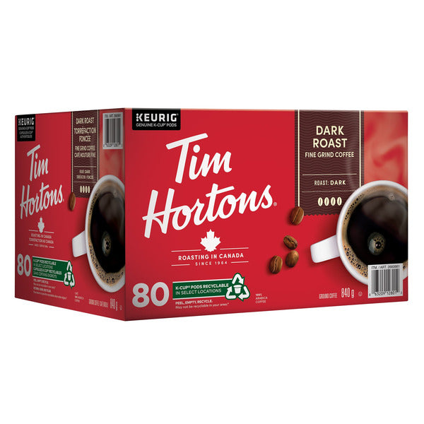 Tim Hortons Dark Roast Single-serve K-Cup Pods, 80-count — image 5
