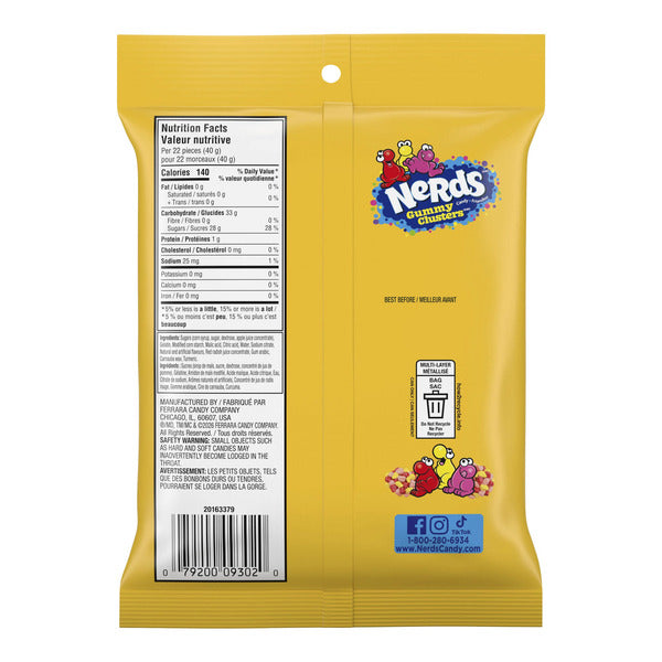Nerds Gummy Clusters, Cherry Lemonade, 10 × 142 g — gallery image 2