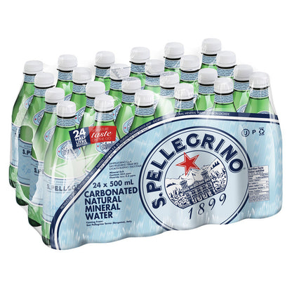 SANPELLEGRINO Carbonated Mineral Water, 24 × 500 mL — image 2