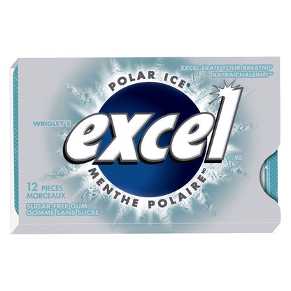 Excel Sugar-free Gum, Polar Ice, 12 × 12 pieces — product image