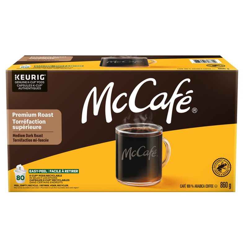McCafe Premium Roast Coffee K-Cup Pods, 80-count — image 1